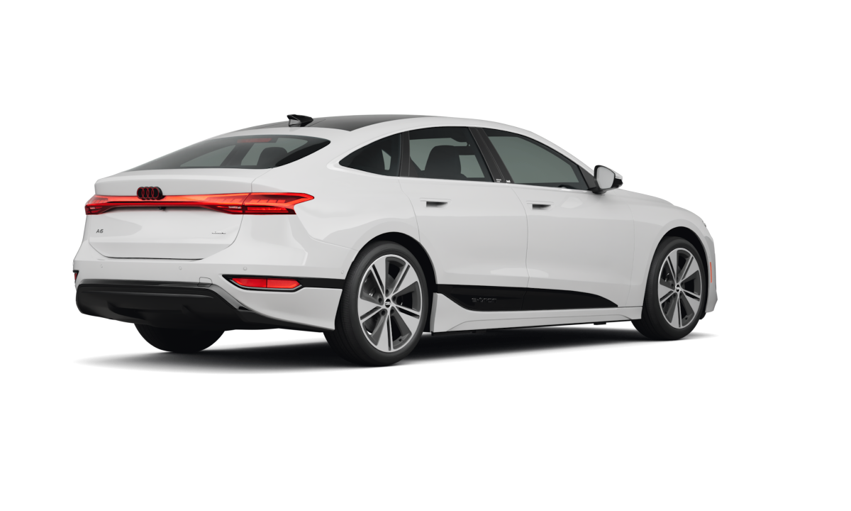Audi A6 - Back view Audi A6 - Back view