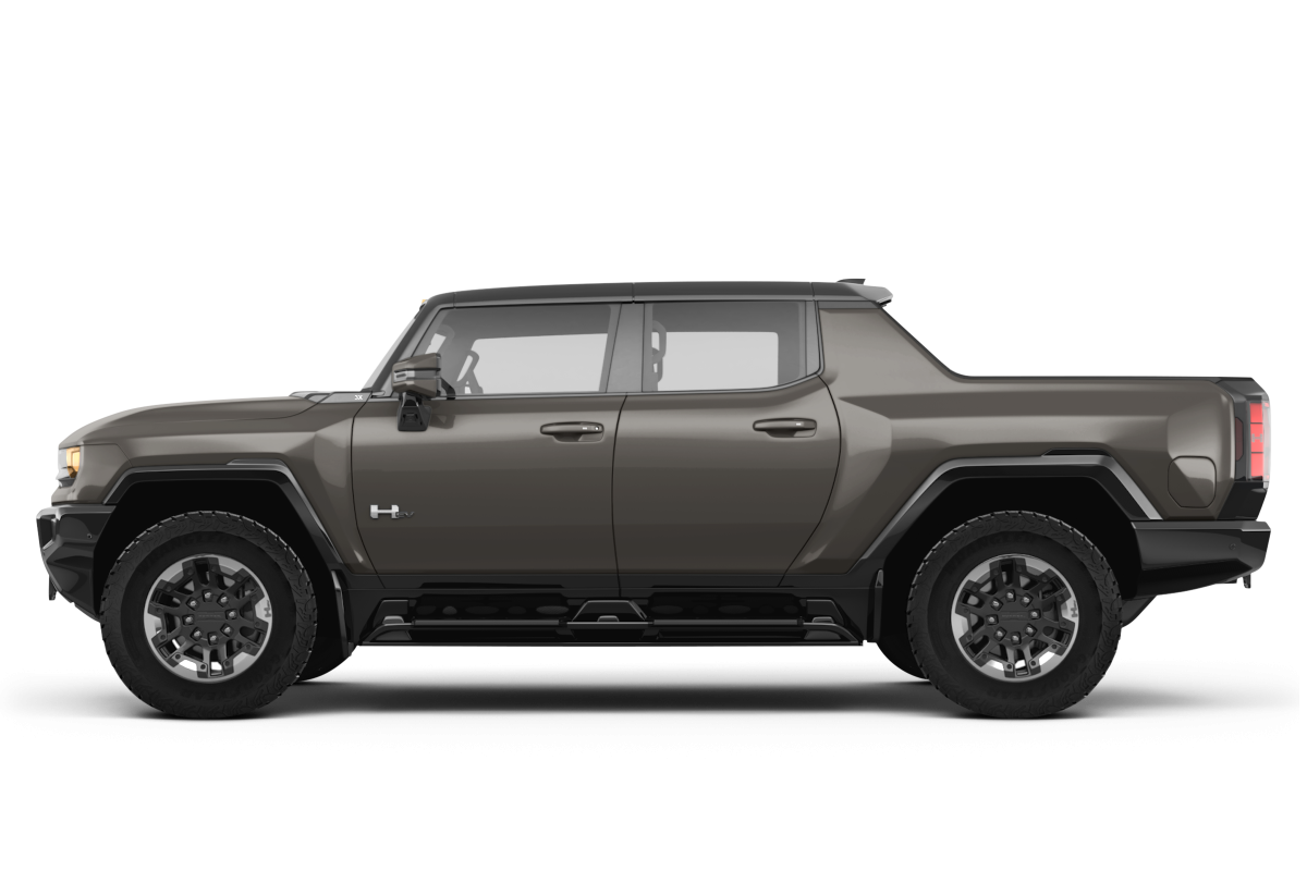 GMC HUMMER EV - Side view GMC HUMMER EV - Side view