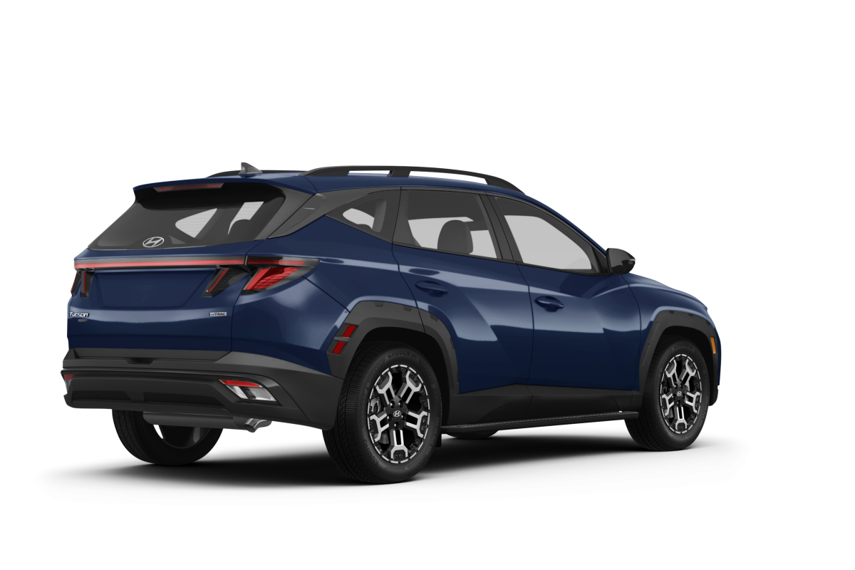 Hyundai Tucson - Back view Hyundai Tucson - Back view