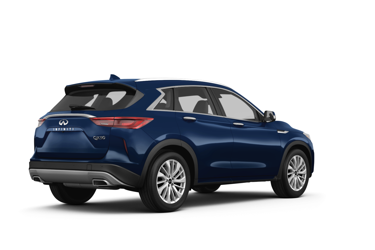 Infiniti QX50 - Back view Infiniti QX50 - Back view