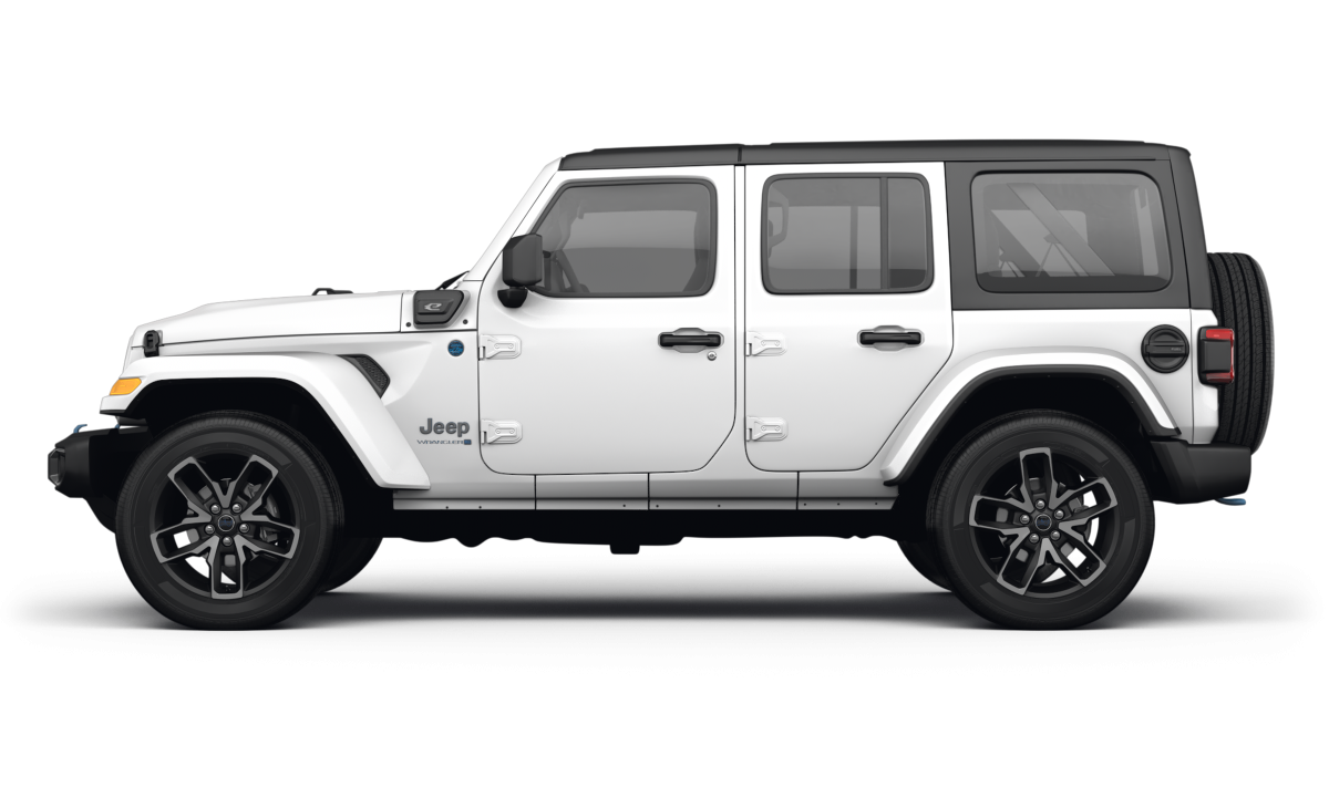 Jeep Wrangler - Side view Jeep Wrangler - Side view