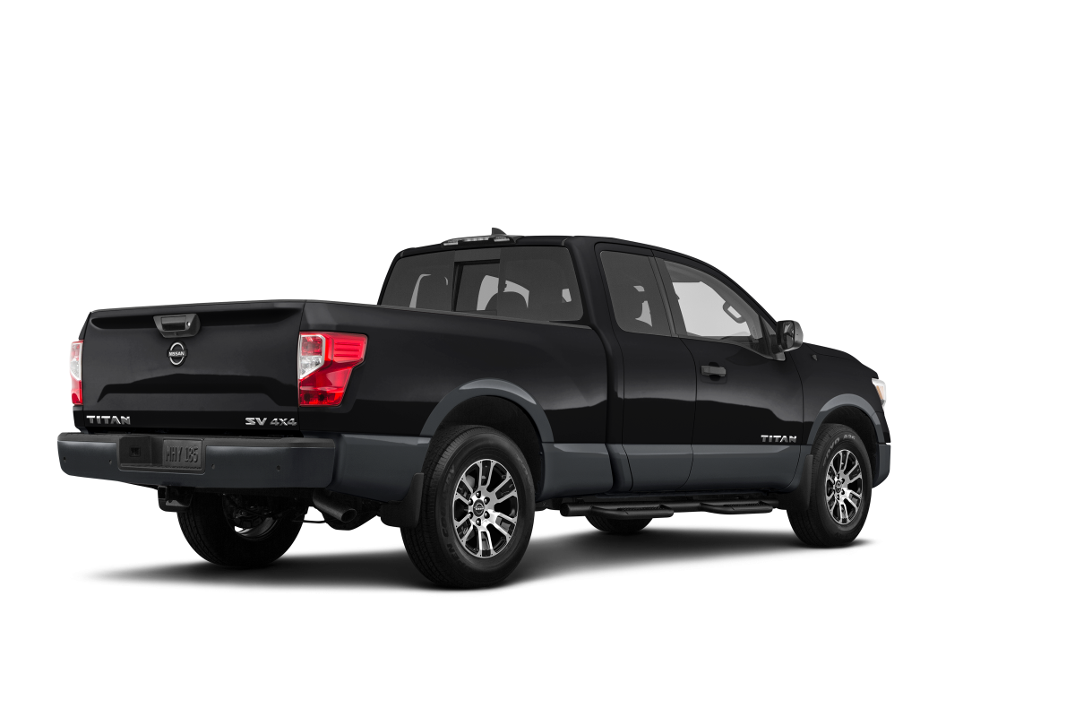 Nissan Titan - Back view Nissan Titan - Back view